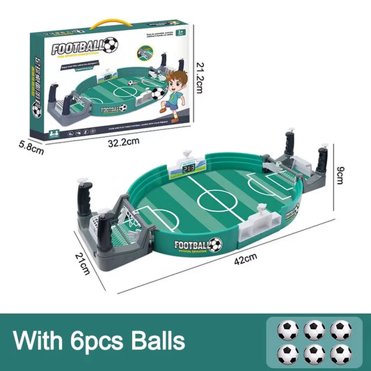 Mini Soccer Table Game for Family Parties Double Duel Interactive Intellectual Competitive Football Board Game Toy